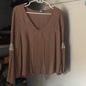 Tobi bell sleeve top